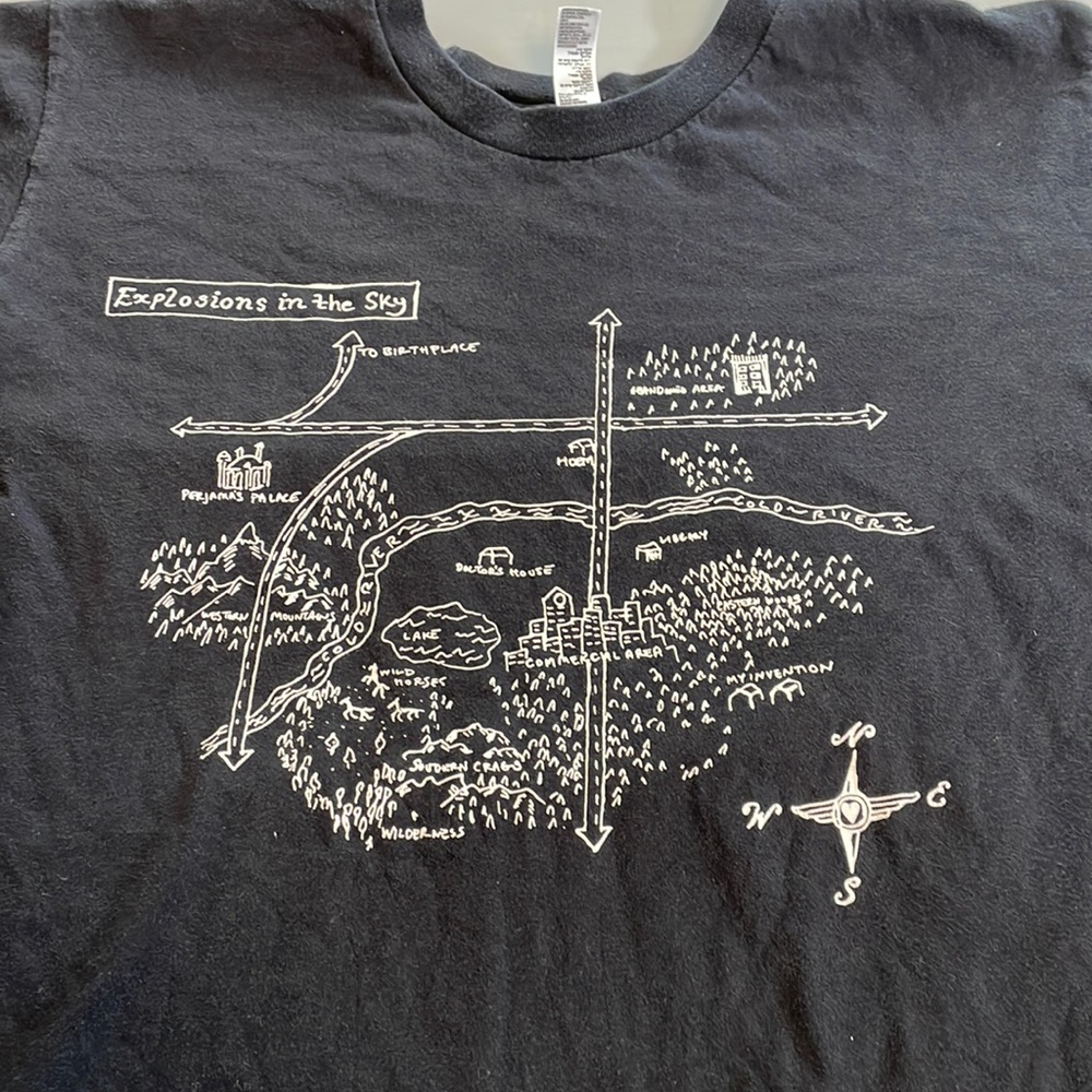 Explosions in the Sky band T-shirt size M